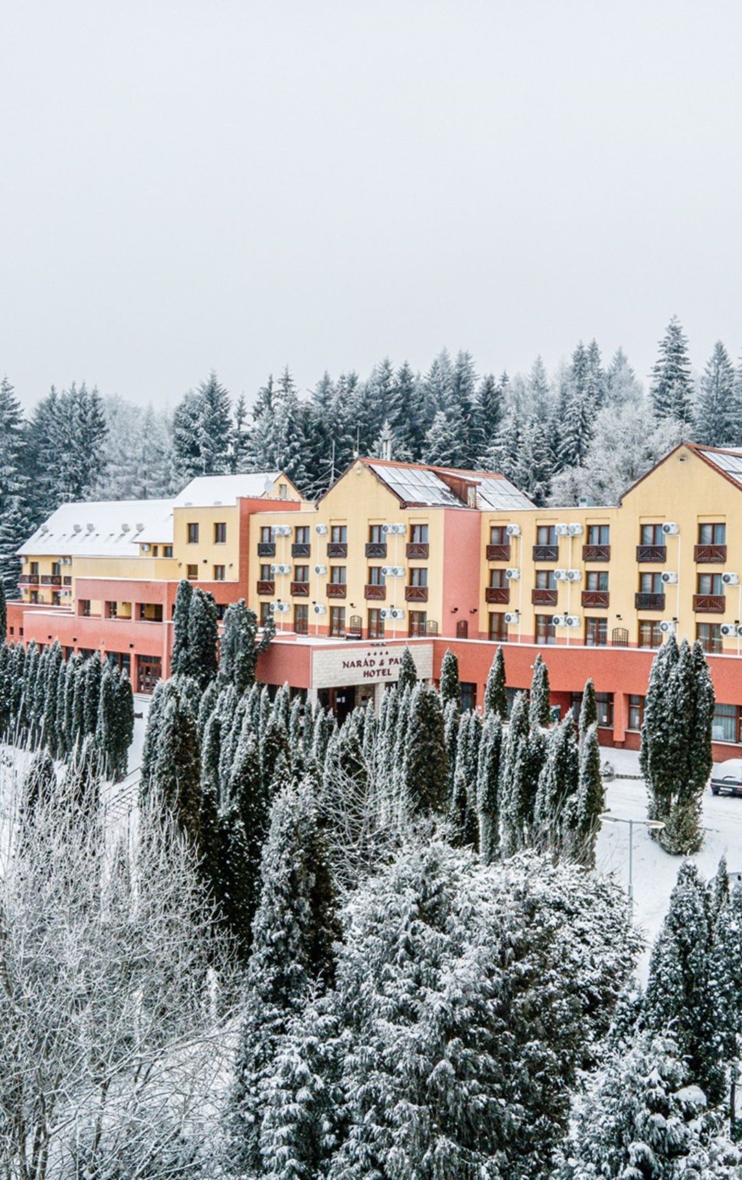 Winterruhe in den Bergen